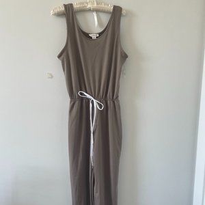 Brown Athletic Jumpsuit
